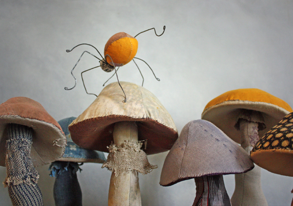 Spider Toadstools by Wood Ann