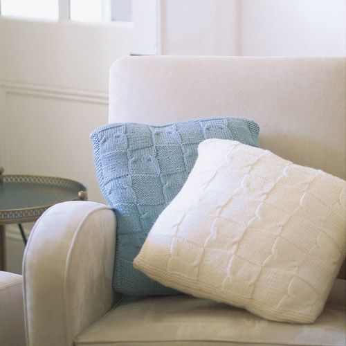 Winter Patterns - Comforting Chequered Cushions