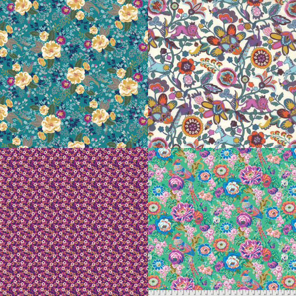 Pattern & Palette Play: Enchanted Garden Fabrics - Cosy Blog