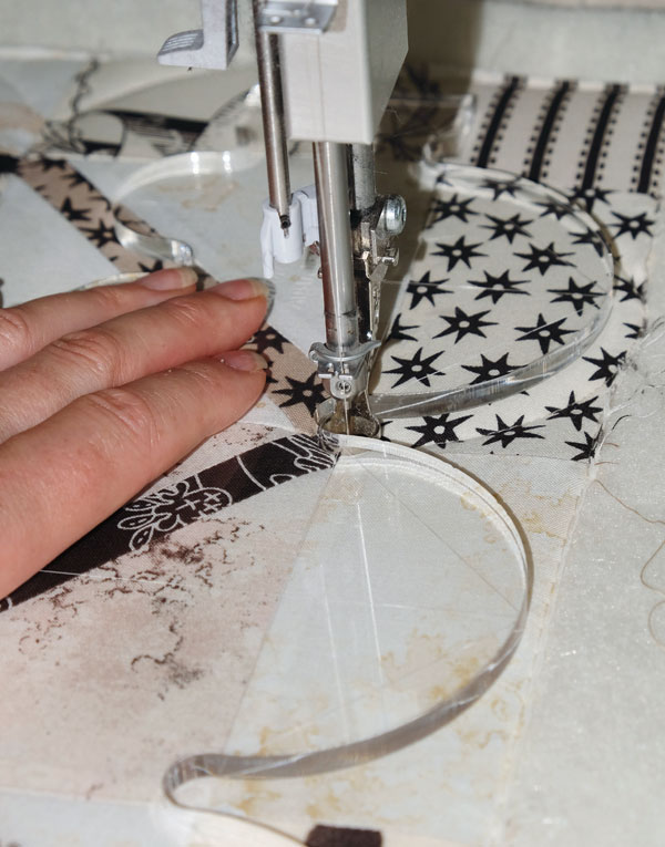 Ruler Work on a Domestic Sewing Machine: Rulers