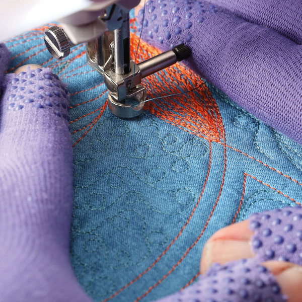 Domestic Machine Quilting: Simple Free-Motion Designs - Cosy Blog