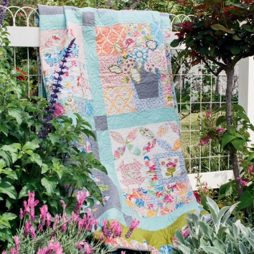 Details about   Tranquil Blue & Sage Butterfly Patchwork Style Quilt 
