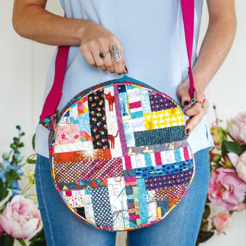 Colourful And Western Round Bag