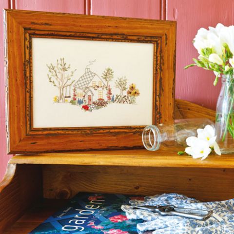 My Dream Cottage Embroidery
