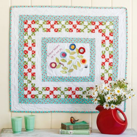 Parterre In Bloom Wallhanging