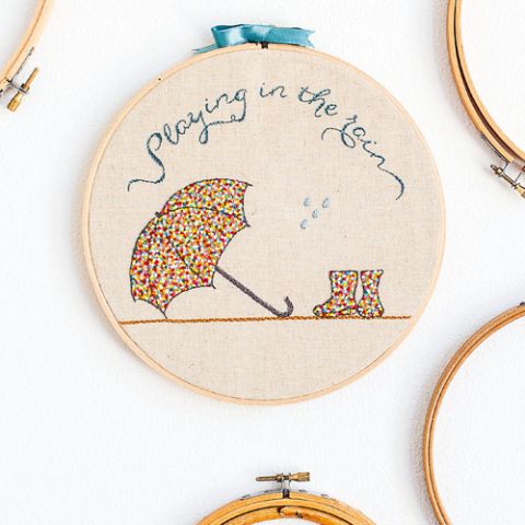 Sprinkles & Puddles Embroidery