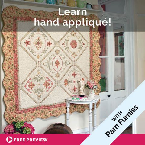 Learn Hand Appliqué!